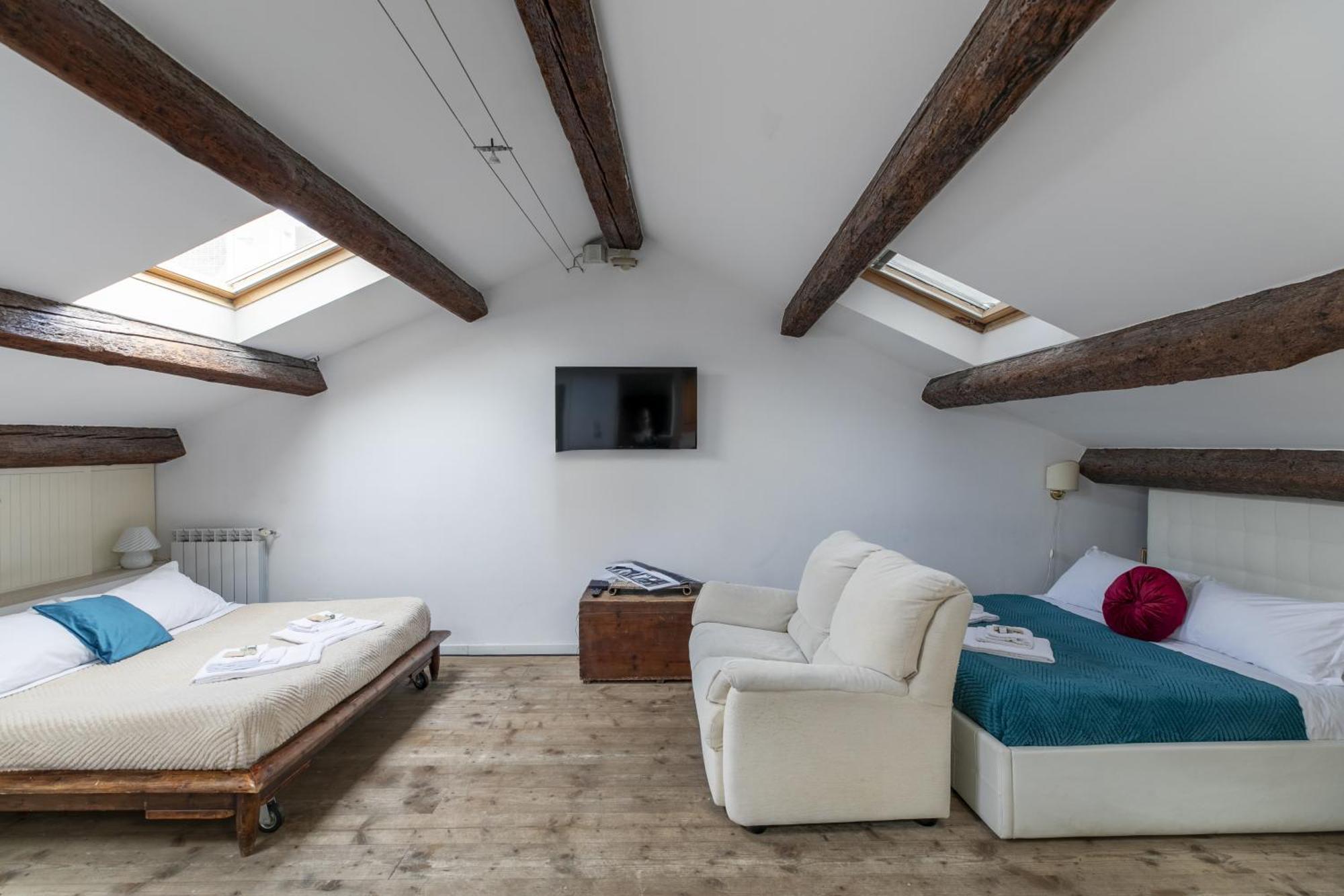 Nice Lovely Attic For 4 Person With Wifi - A/C Venice Exterior photo